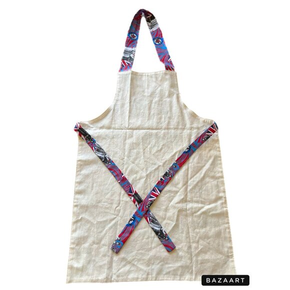 The Who Pete Townsend, Roger Daltrey, Keith Moon British Themed Apron English - Picture 2 of 4
